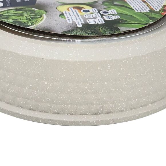 D&W Deane and White Cookware 11in Nonstick Skillet Frying Pan‎ Greige Speckled - Picture 12 of 15